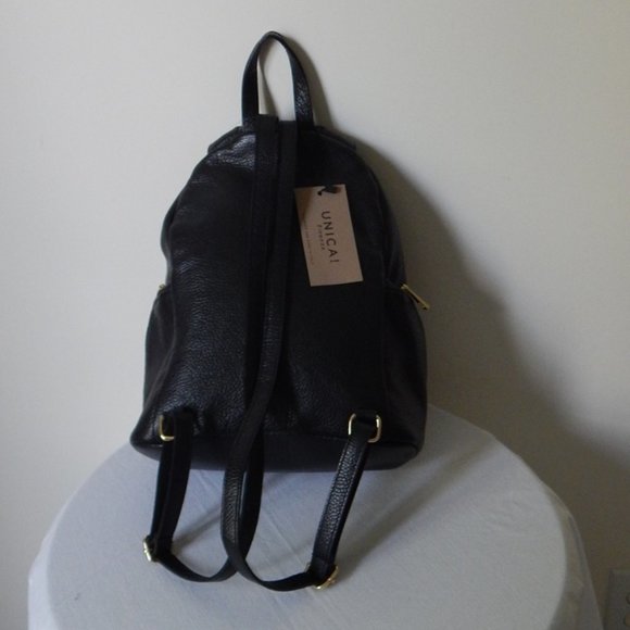 Zaino Alya Cheval Firenze In Vera Pelle Made In Italy - 34x32x15 Cm, Trasformabile In Borsa A Mano